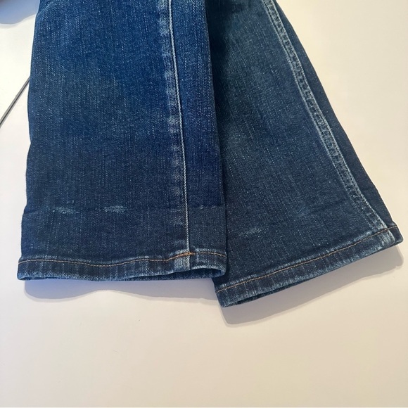 Madewell Slim Straight Mid Rise Blue Jeans - Size 27 - Picture 15 of 16